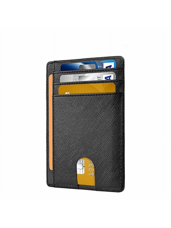 Men's Simple Ultra Thin Minimalism Front Pocket Wallet RFID Wallet Fashion Walle