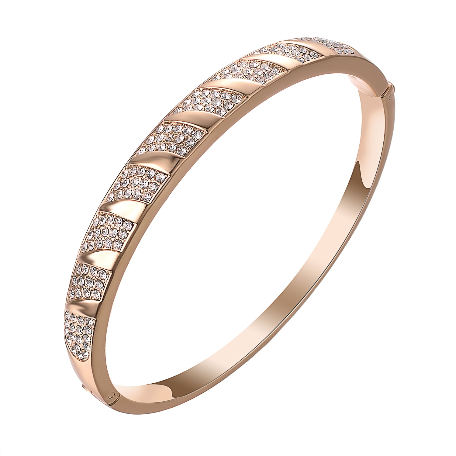 Yoursfs Novelty Rose Gold Bracelet for Women Bracelet Sparkling