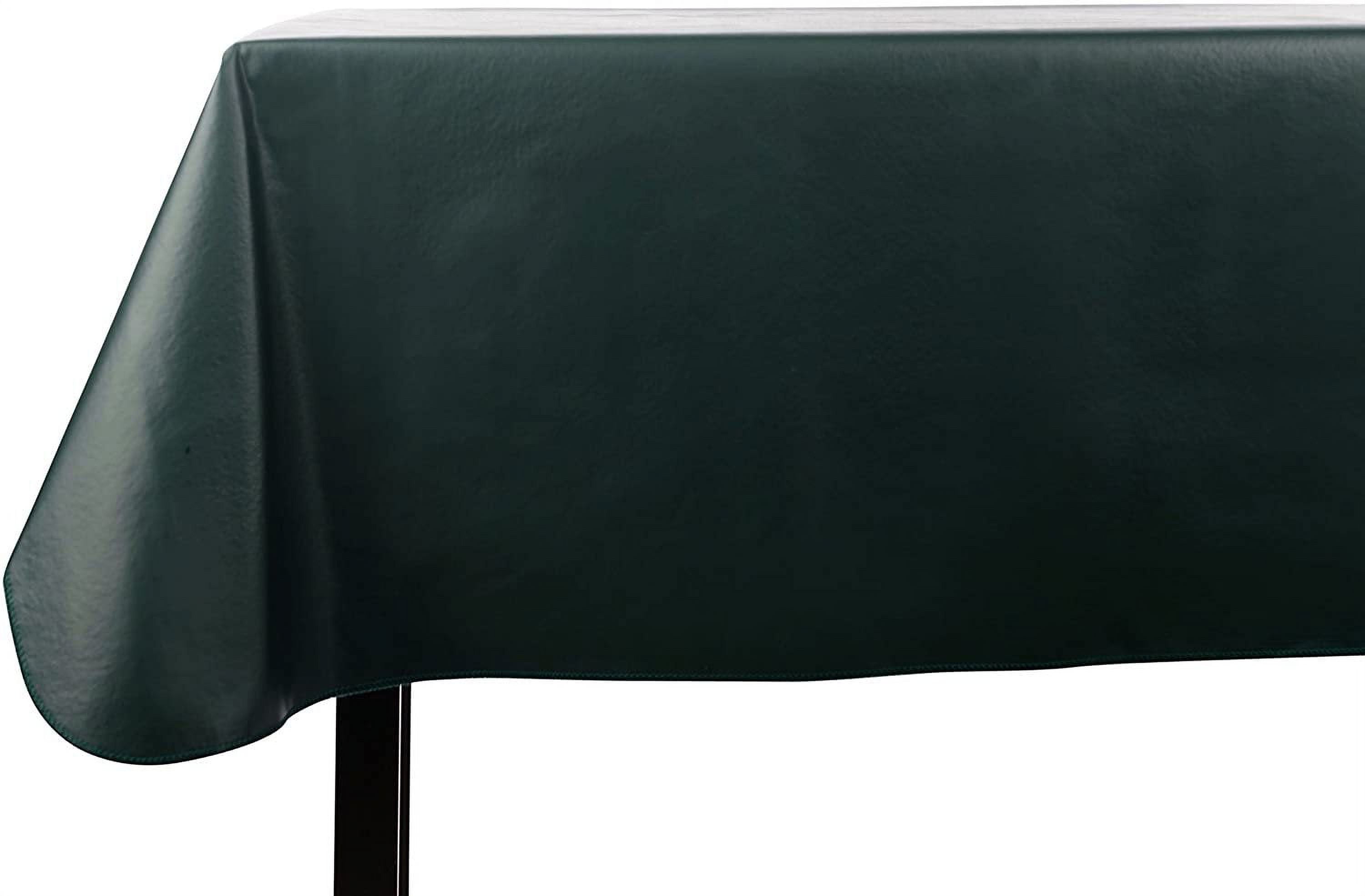 Yourtablecloth Heavy Duty Vinyl Rectangle or Square Tablecloth 6 Gauge