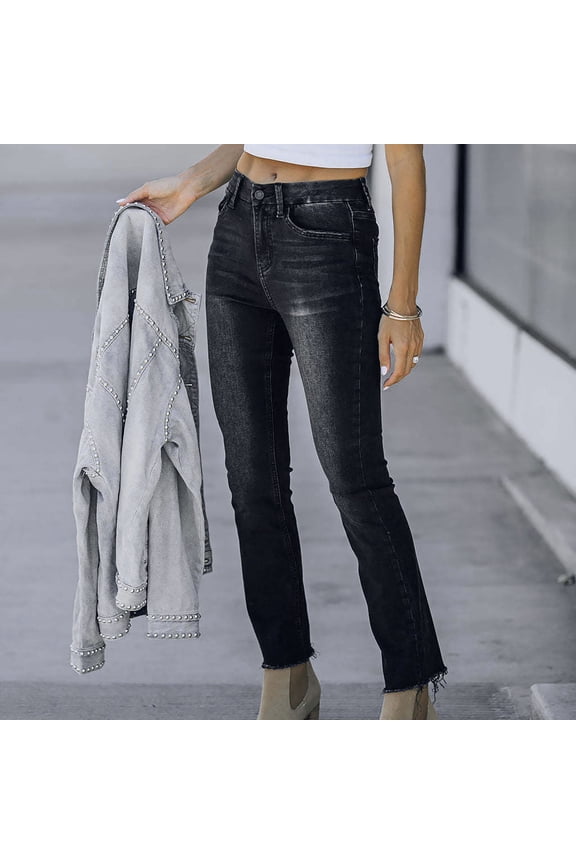 Jeggings for Women High Elastic Waisted Jean Leggings Slim Fit Denim Pants Going Out Jean Trousers with Pocket