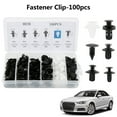 thumbnail image 1 of Yous Auto 100pcs Plastic Bumper Retainer Clips Auto Body Retainer Clips Push Pin Rivet Bumper Door Trim Panel Fender Retainer Fastener Clips Set C05 C20 C31 B01 D02 A16, 1 of 7