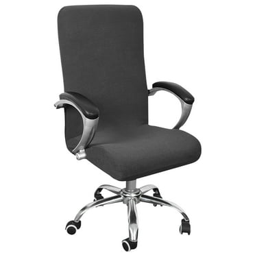 Yous Auto Computer Office Chair Covers High Stretch Office Chair Cover Washable Computer Chair Slipcovers Anti-Dust Removable Universal Rotating Executive Chair Cover
