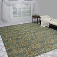 thumbnail image 1 of Yousafi Asbat Grey/Green Rug, 8'2" x 10'0", 1 of 7