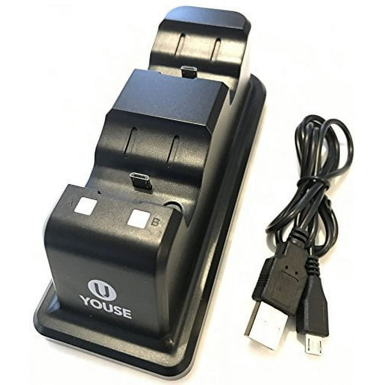 Youse Dual Wireless Video Game Controller with Charger for Xbox