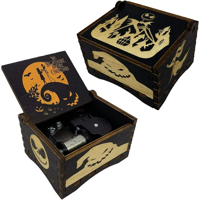 Youtang The Nightmare Before Christmas Music Box Clockwork Wind up