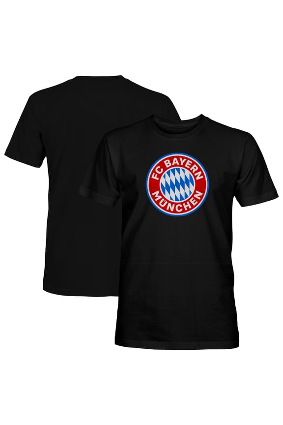 Men's 1863FC Black Bayern Munich Color Badge T-Shirt