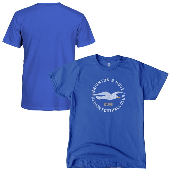 Youth 1863FC Blue Brighton and Hove Albion Roundabout T-Shirt