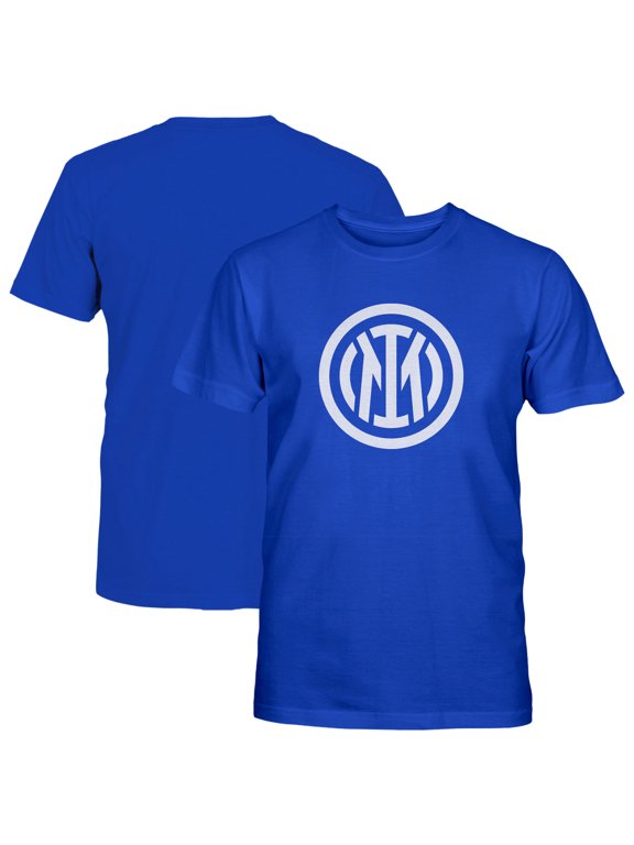 Youth 1863FC Blue Inter Milan Mono Badge T-Shirt