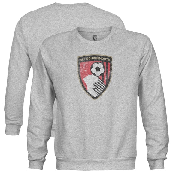 Youth 1863FC Gray AFC Bournemouth Color Badge Sweatshirt