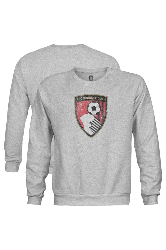 Youth 1863FC Gray AFC Bournemouth Color Badge Sweatshirt