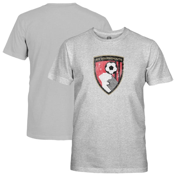 Youth 1863FC Gray AFC Bournemouth Color Badge T-Shirt