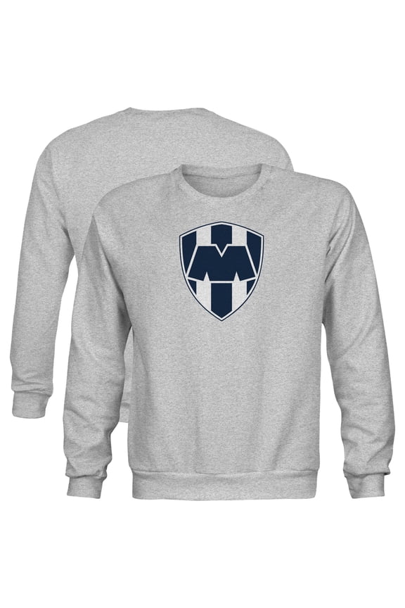 Youth 1863FC Gray CF Monterrey Color Badge Sweatshirt