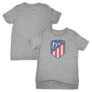 Youth 1863FC Heather Gray Atletico de Madrid Color Badge T-Shirt