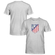 Youth-1863FC Heather Gray Atletico de Madrid Short Sleeve T-Shirt