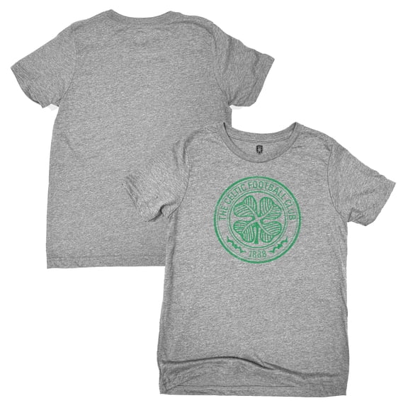 Youth 1863FC  Heather Gray Celtic Color Badge T-Shirt