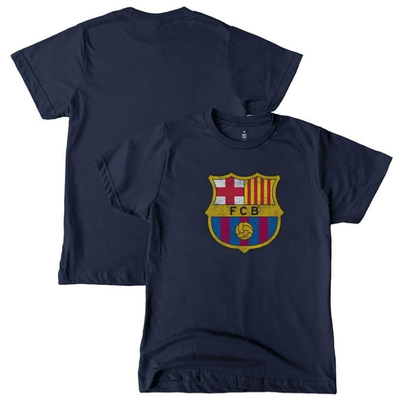 Youth 1863FC  Navy Barcelona Color Badge T-Shirt