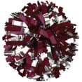 thumbnail image 1 of Youth 2-Color Metallic Cheerleading Pom Mmar/Msil, 1 of 1