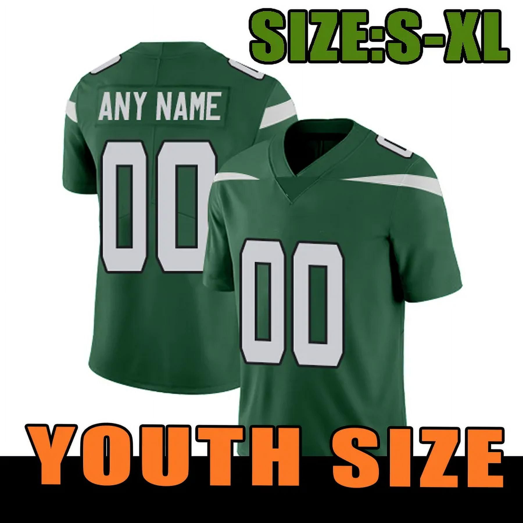 Youth 2024 Aaron Rodgers Ahmad Sauce Gardner Garrett Wilso Football