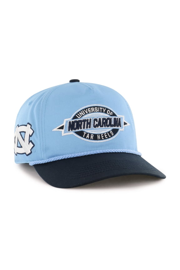 Youth '47  Carolina Blue North Carolina Tar Heels Frame Out Hitch Rope Adjustable Hat