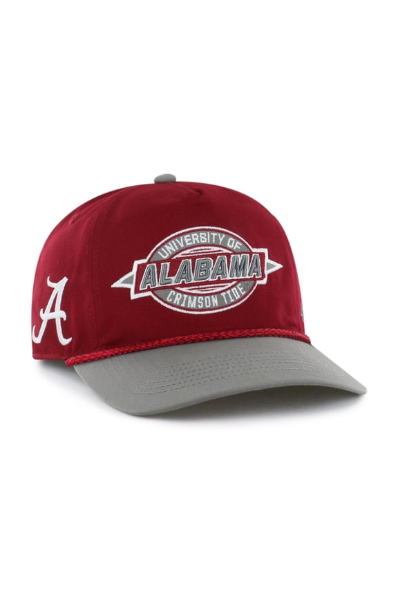Youth '47  Crimson Alabama Crimson Tide Frame Out Hitch Rope Adjustable Hat