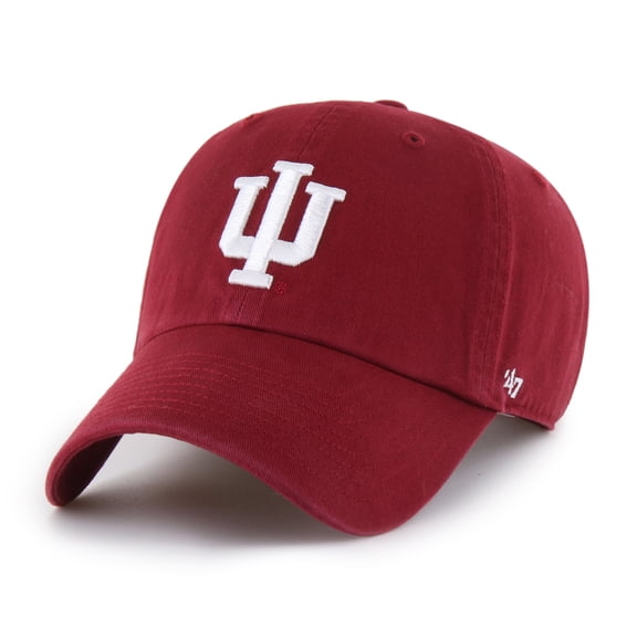Youth '47 Crimson Indiana Hoosiers Clean Up Adjustable Hat