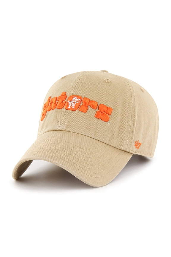 Youth '47 Khaki Florida Gators Clean Up Adjustable Hat