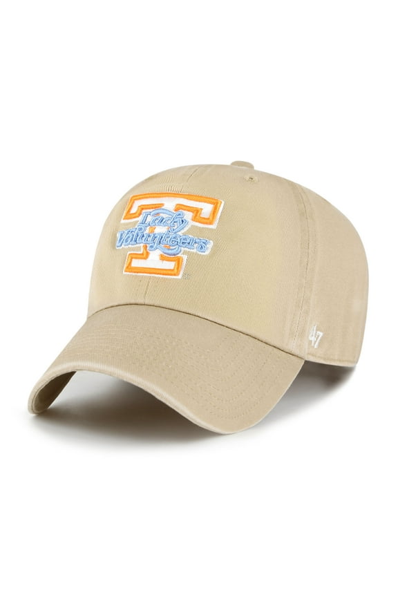 Youth '47 Khaki Tennessee Lady Volunteers-Clean Up Adjustable Hat