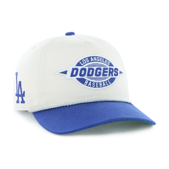 Youth '47 Natural/Royal Los Angeles Dodgers Frame Out Hitch Adjustable Hat