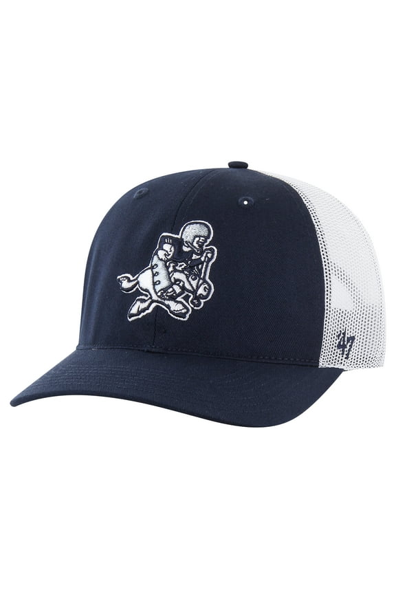 Youth '47 Navy Dallas Cowboys Retro Joe Trucker Adjustable Hat