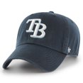 thumbnail image 1 of Youth '47 Navy Tampa Bay Rays Team Logo Clean Up Adjustable Hat, 1 of 4