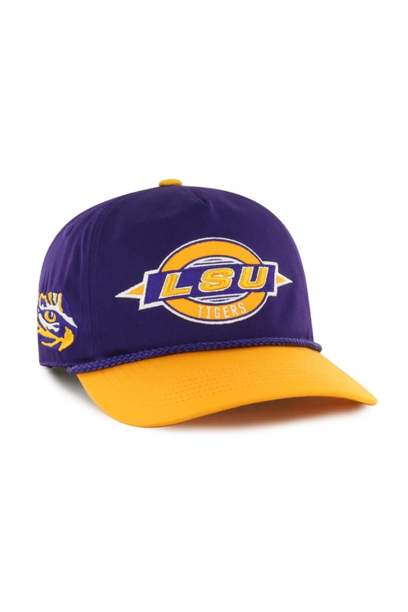 Youth '47 Purple LSU Tigers Frame Out Hitch Rope Adjustable Hat