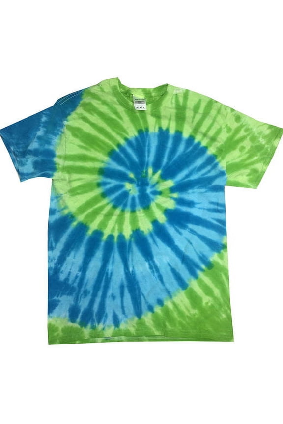 Youth 5.4 oz., 100% Cotton Islands Tie-Dyed T-Shirt ST LUCIA L