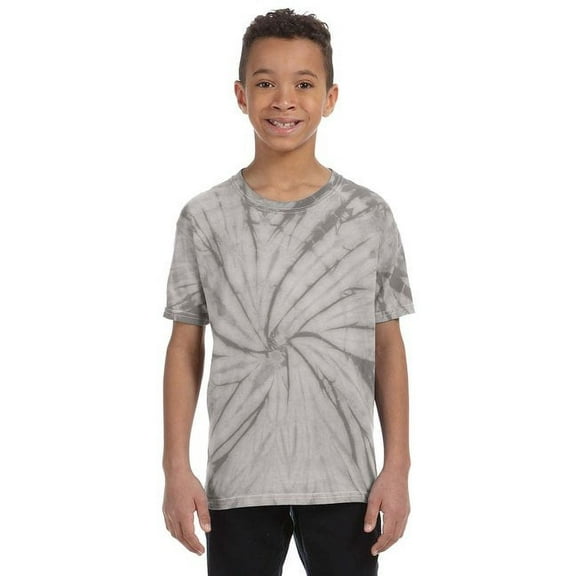 Youth 5.4 oz 100% Cotton Spider T-Shirt SPIDER SILVER M