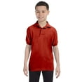 thumbnail image 1 of Youth 50/50 EcoSmartÂ® Jersey Knit Polo, 1 of 3