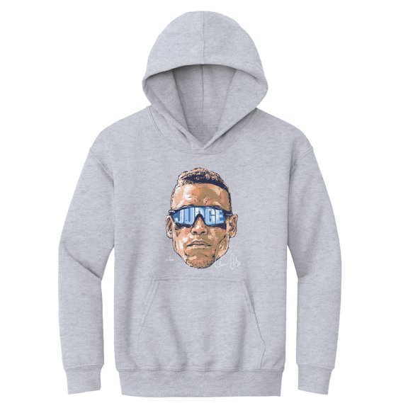 Youth 500 Level Aaron Judge Gray Sunglasses Hoodie