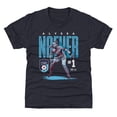 thumbnail image 1 of Youth 500 Level Alyssa Naeher Navy Chicago Stars FC Player Bitmap Graphic T-Shirt, 1 of 1