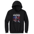 thumbnail image 1 of Youth 500 Level Black Cody Rhodes American Flag Pullover Hoodie, 1 of 1