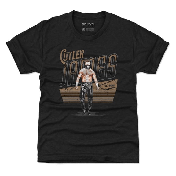 Youth 500 Level Black Cutler James T-Shirt