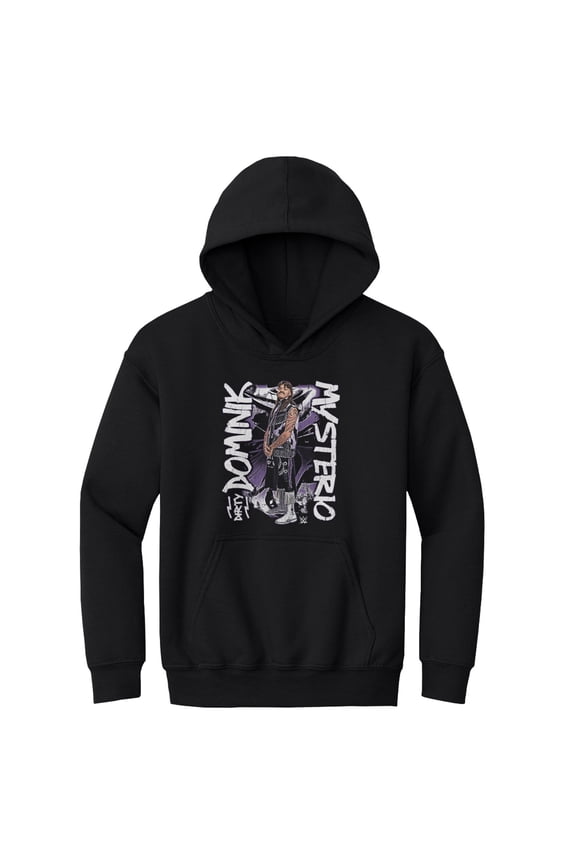 Youth 500 Level Black Dominik Mysterio Gritty Hoodie