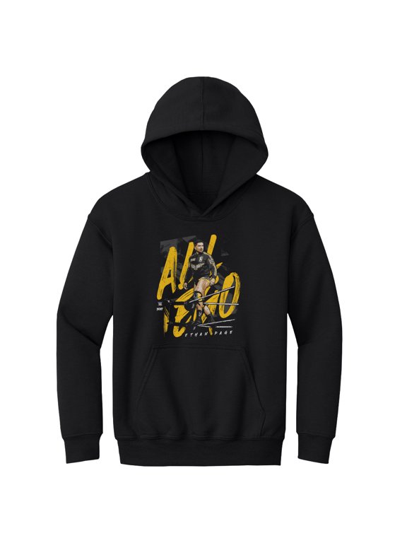 Youth-500 Level Black Ethan Page All Ego Pullover Hoodie