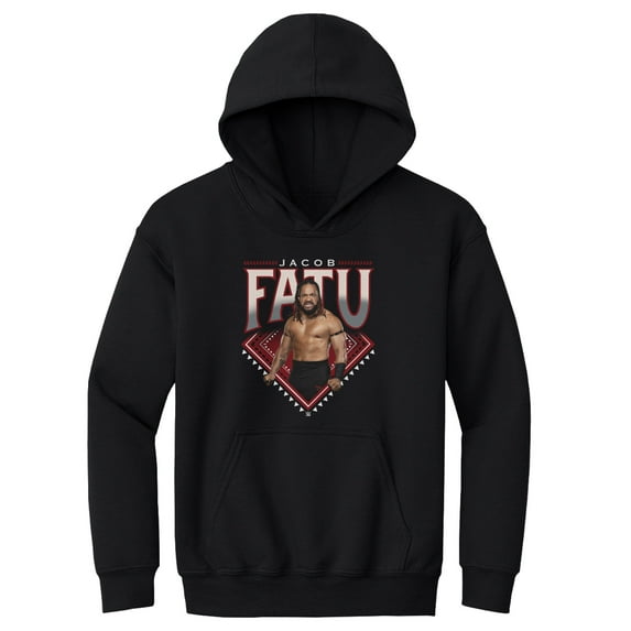 Youth 500 Level Black Jacob Fatu Superstar Name Hoodie