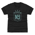 thumbnail image 1 of Youth 500 Level Black NJ/NY Gotham FC Vintage Primary Logo Graphic T-Shirt, 1 of 1
