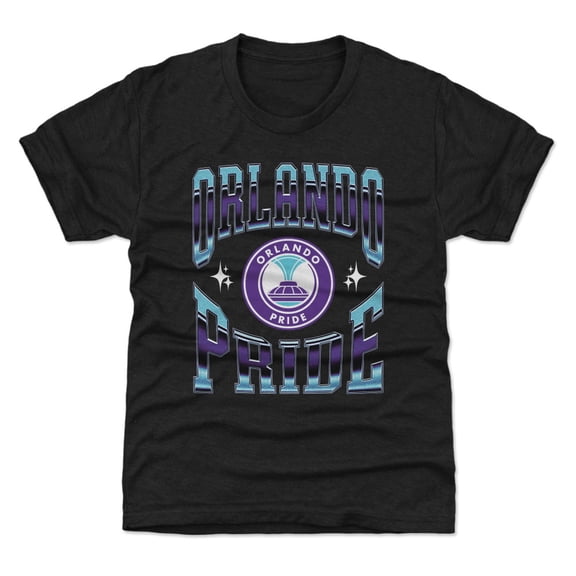 Youth 500 Level Black Orlando Pride Vintage Graphic T-Shirt