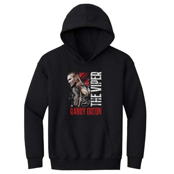 Youth 500 Level Black Randy Orton Gritty Hoodie