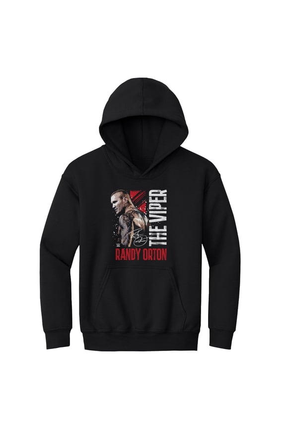Youth 500 Level Black Randy Orton Gritty Hoodie