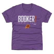 Youth 500 Level Devin Booker Heather Purple Phoenix Suns Elite T-Shirt