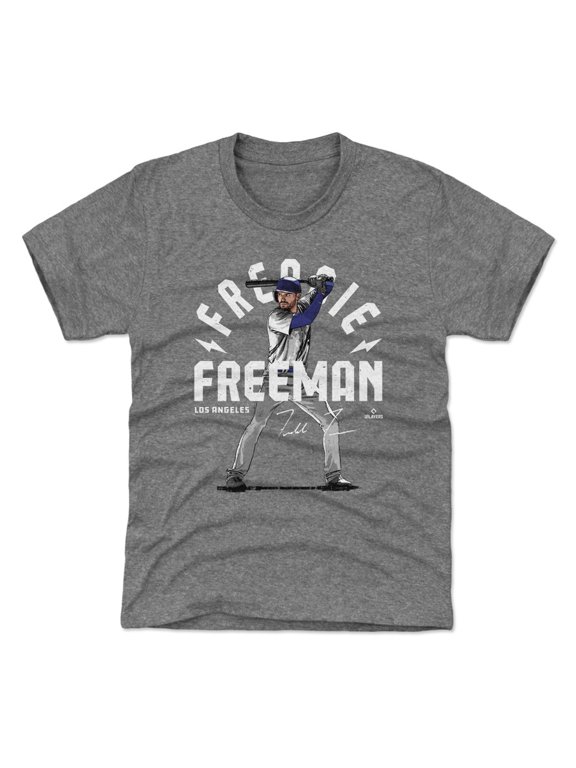 Youth 500 Level Freddie Freeman Gray Arc T-Shirt