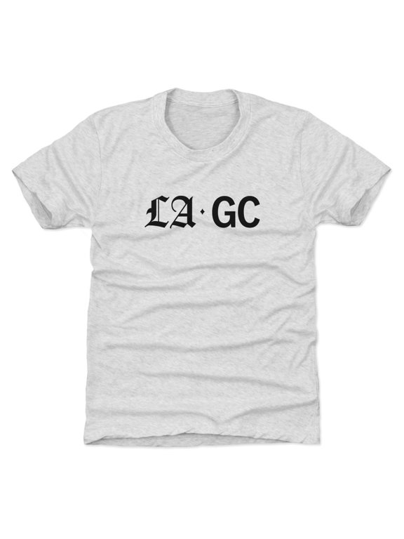 Youth 500 Level Gray Los Angeles Golf Club LAGC Wordmark T-Shirt