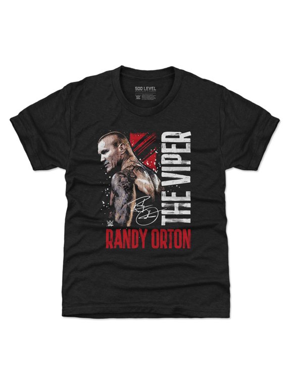 Youth 500 Level Heather Black Randy Orton Gritty T-Shirt