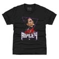 thumbnail image 1 of Youth 500 Level Heather Black Rhea Ripley Grunge T-Shirt, 1 of 1